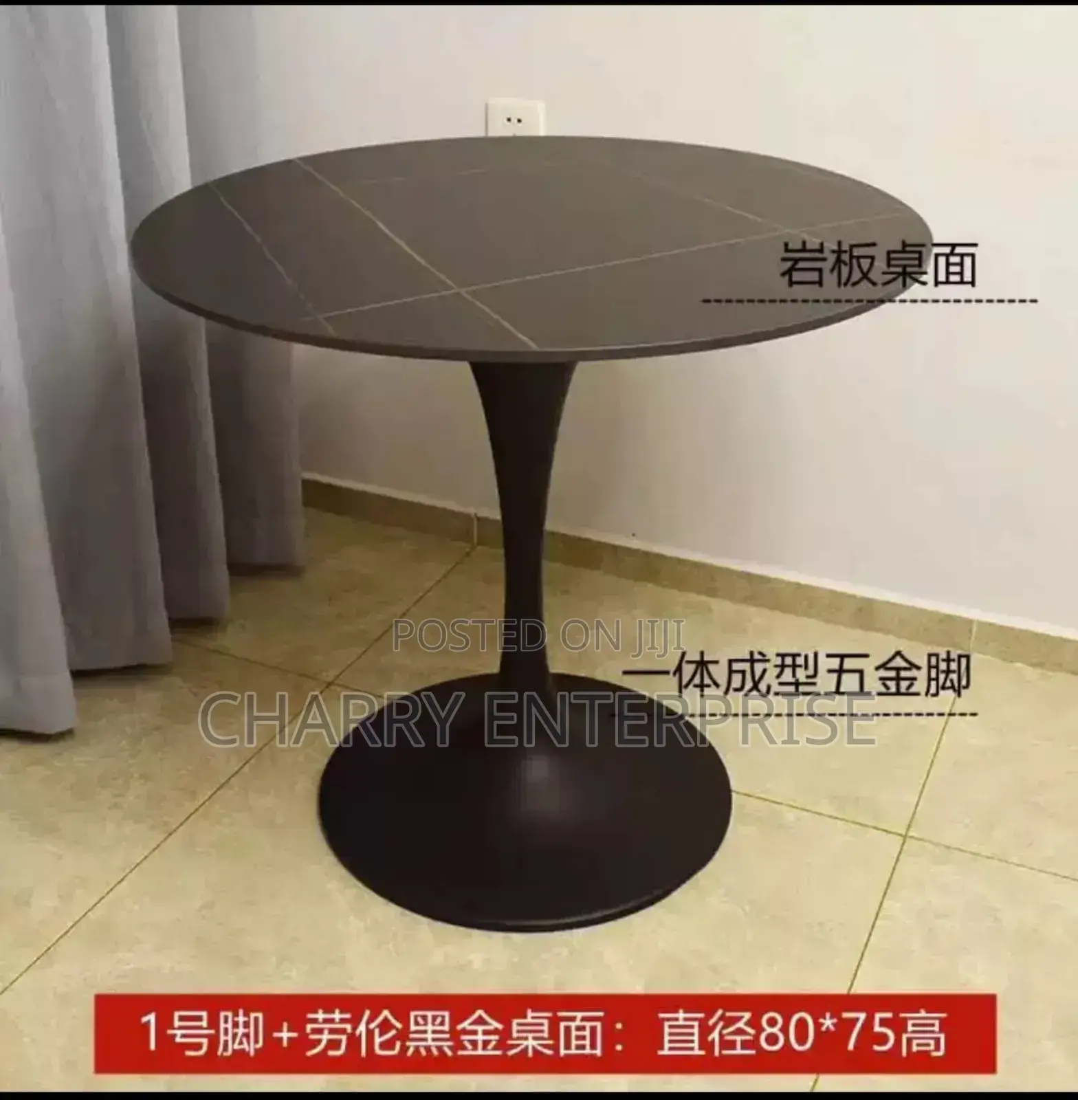 Marble Round Dining/ Living Room/Coffee Table for Home, Cafe