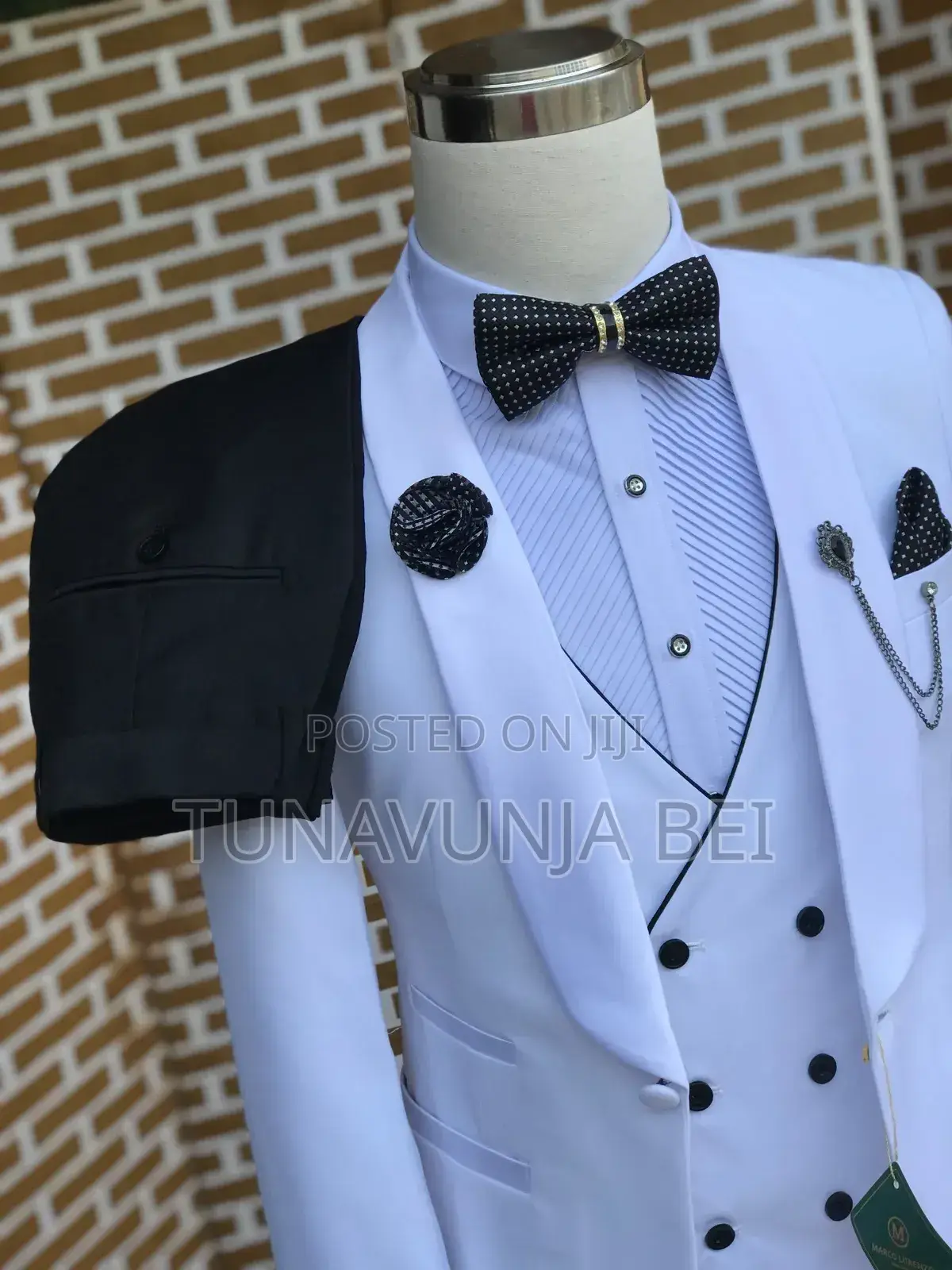 White Suit/ Quality Material