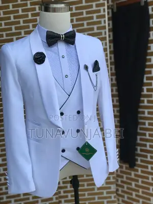 White Suit/ Quality Material
