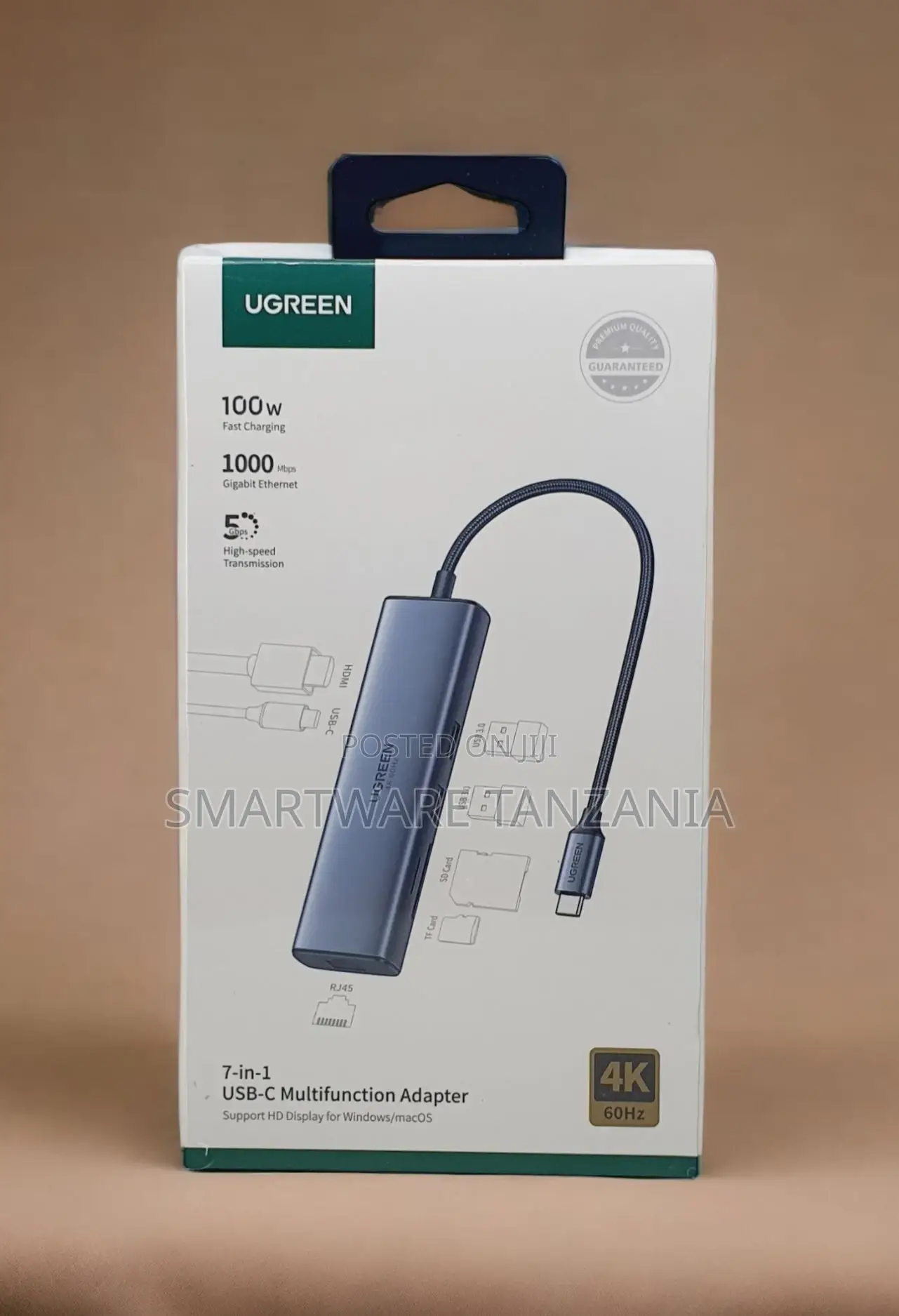 Ugreen 7 In 1 Usb C Hub Hdmi Usb 100w Multiport Adapter