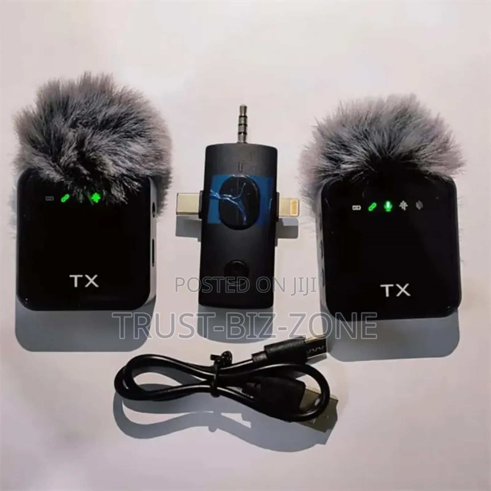 Wireless Microphone 3in1 Double