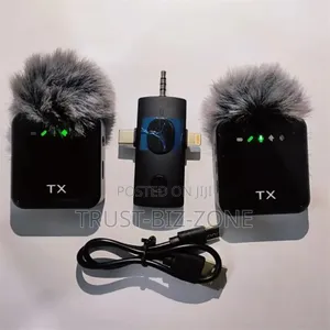 Wireless Microphone 3in1 Double