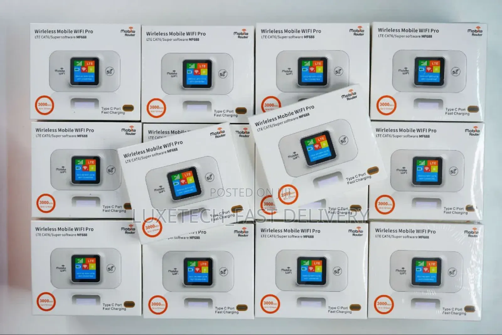 Wirleless Mobile Wifi Pro Lte Cat6/Super Software Mf688