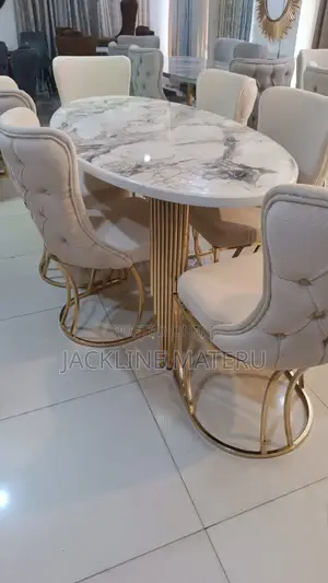 Dinning Table Za Kisasa Viti 6 From Turkey Quality No. 1