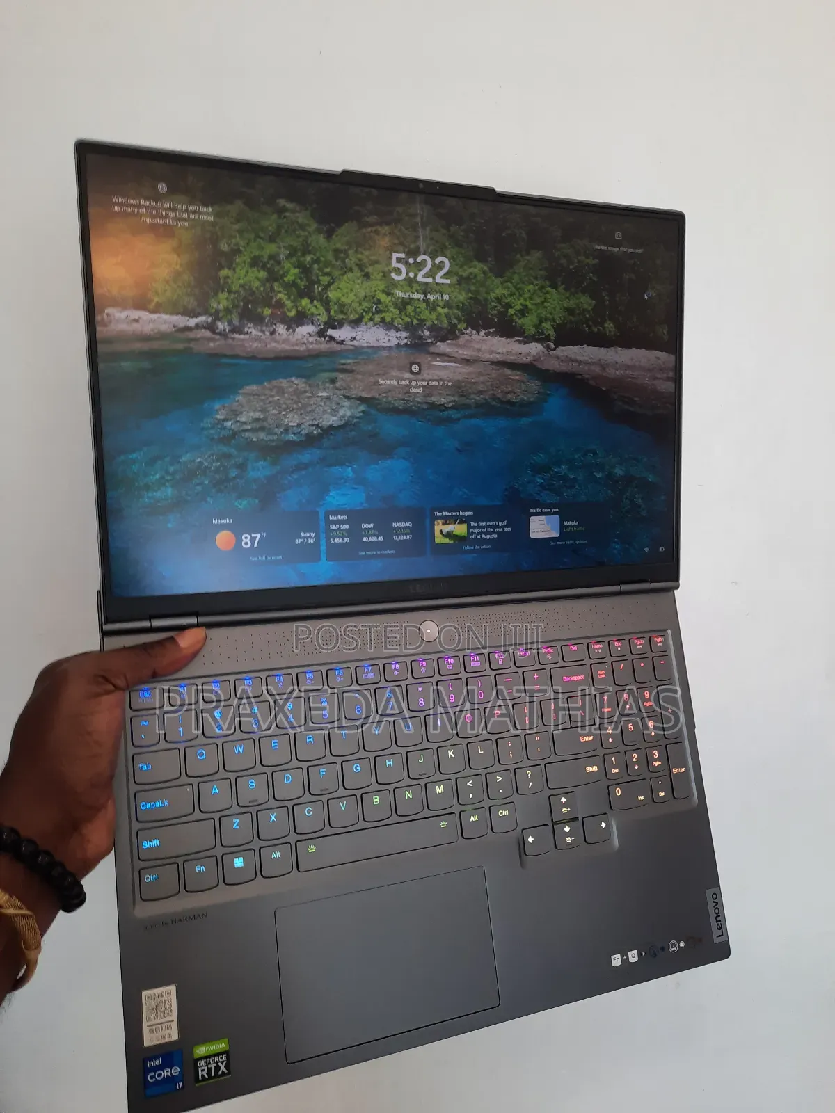 New Laptop Lenovo Legion 7 64GB Intel Core I7 SSD 1T
