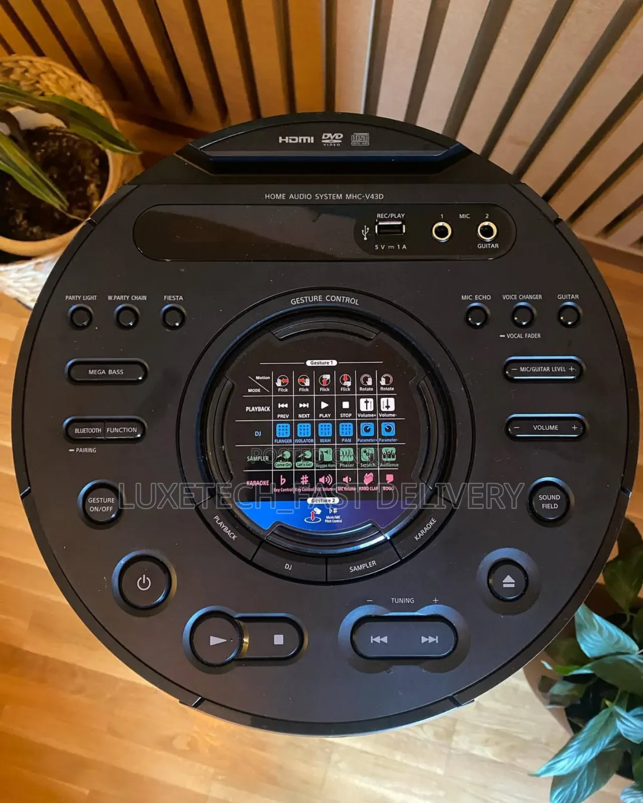 Sony MHC-V43d High-Power Audio System Portable Speaker