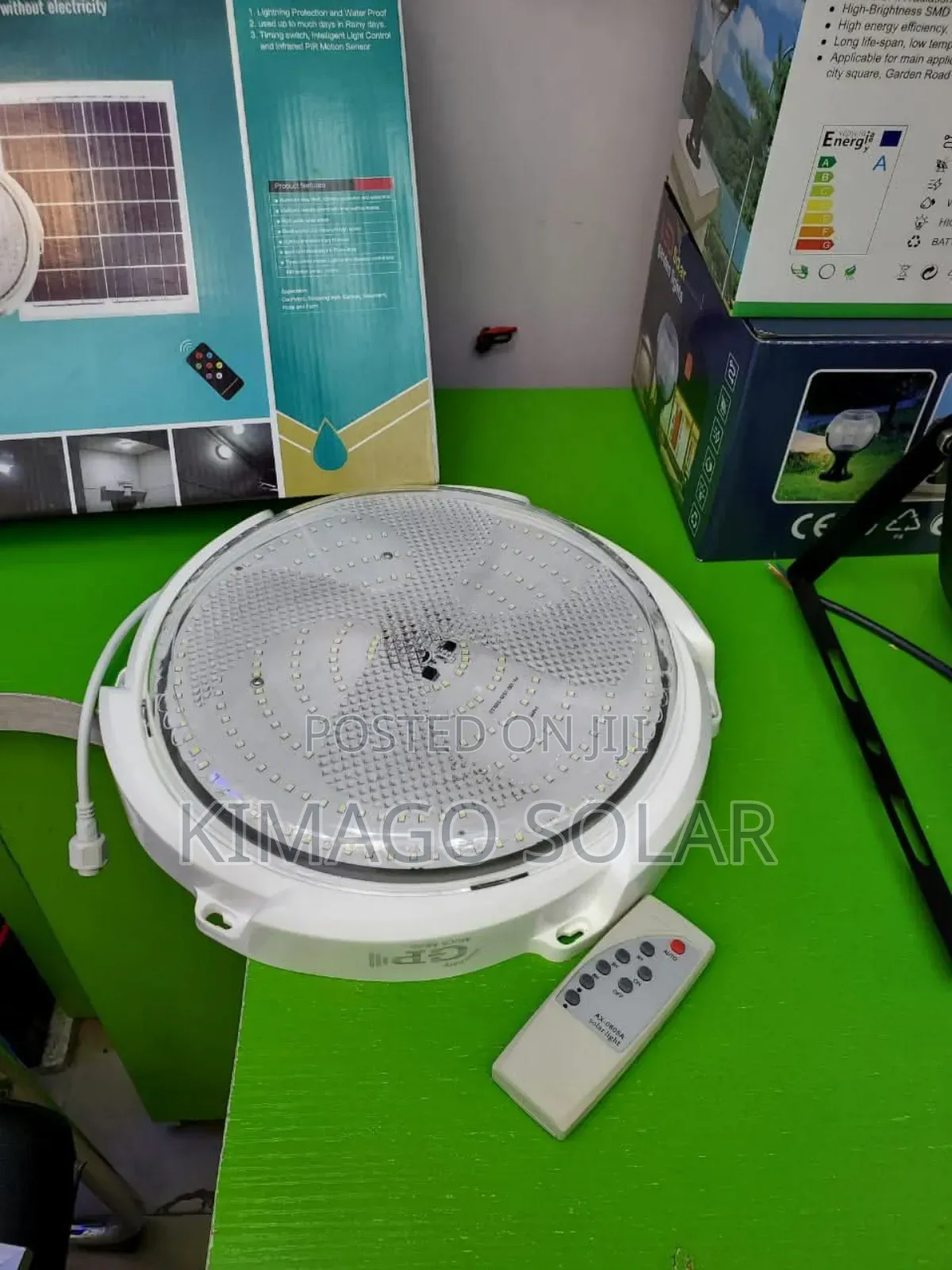 Taa Ya Solar Ya Sebuleni Hauna Haja Ya Umeme