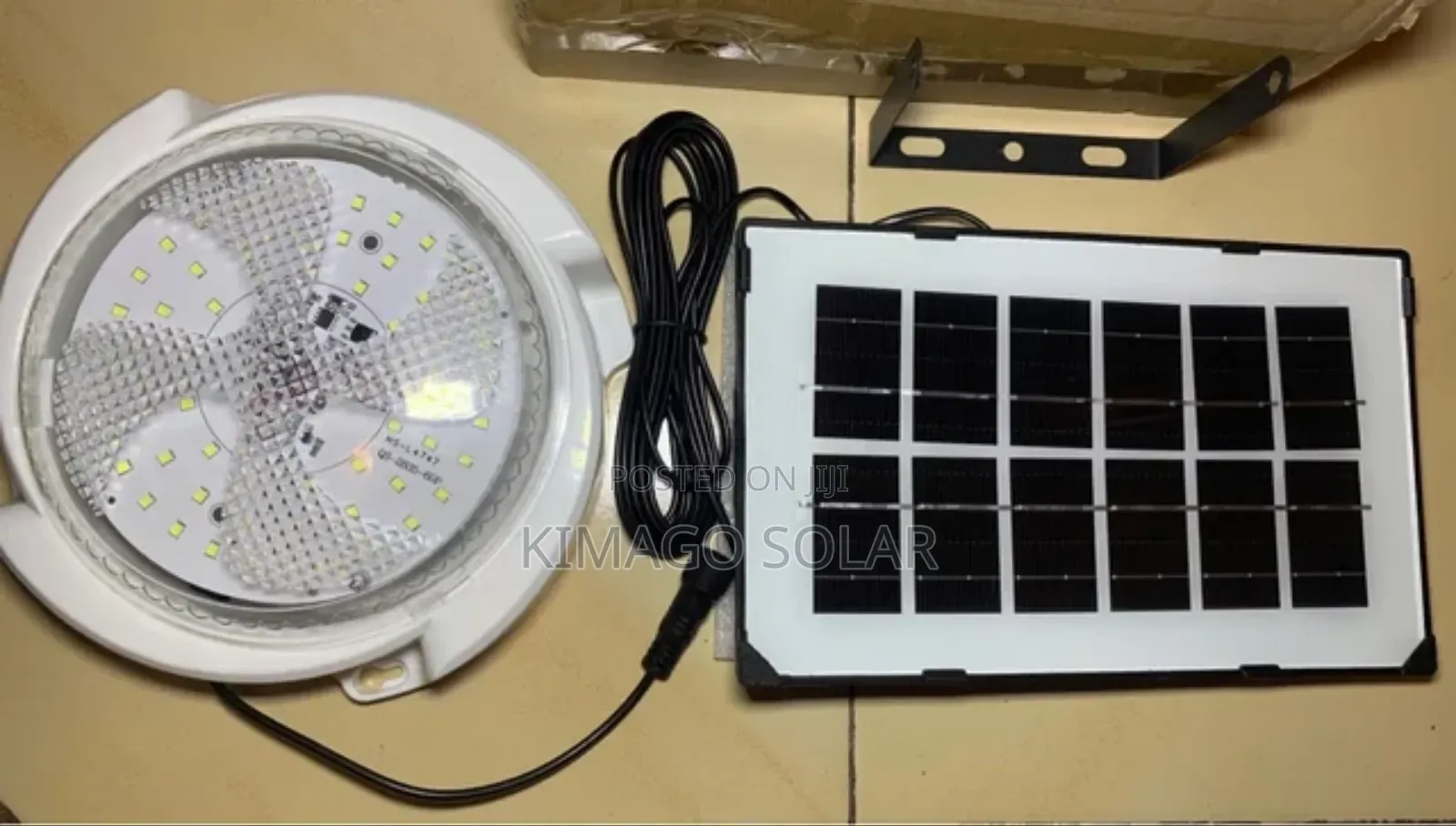 Taa Ya Solar Unafunga Ndani Panel Unafunga Nje Kwa Raha Zako