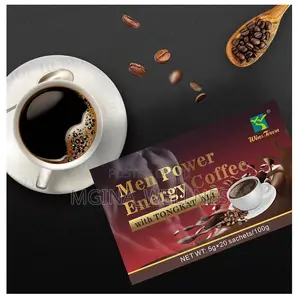 Men Power Natural Herbs Coffee X Organic Maca Black Energy