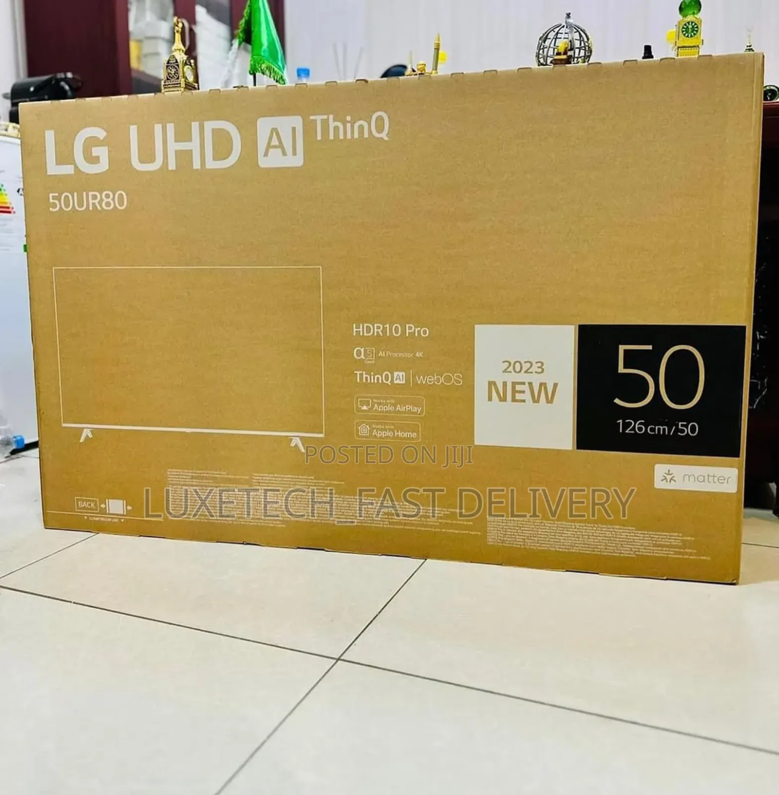 Lg 50" Uhd Smart Tv Ur80