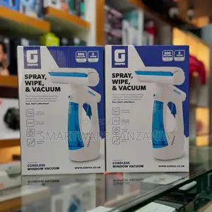 Geepas Cordless Window Vacuum, Portable 3-in-1 Window Vacuum
