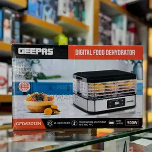 500w Digital Food Dehydrator, 5 Trays Adjustable Temperature
