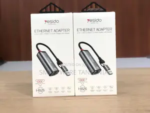 2 In 1, Usb-c+Usb To Rj45 Ethernet Converter Lan Adapter