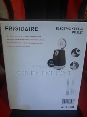 Frigidaire Fd2127 Cordless Electric Kettle Stainless Steel