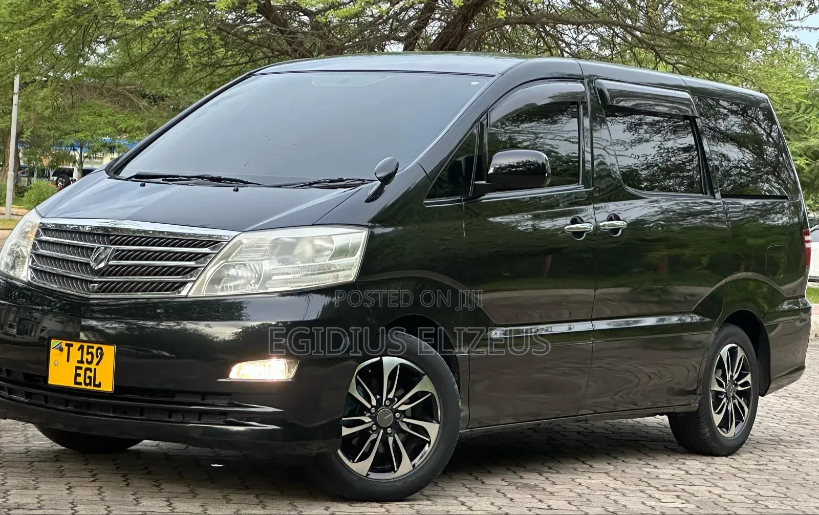Toyota Alphard 2008 Black