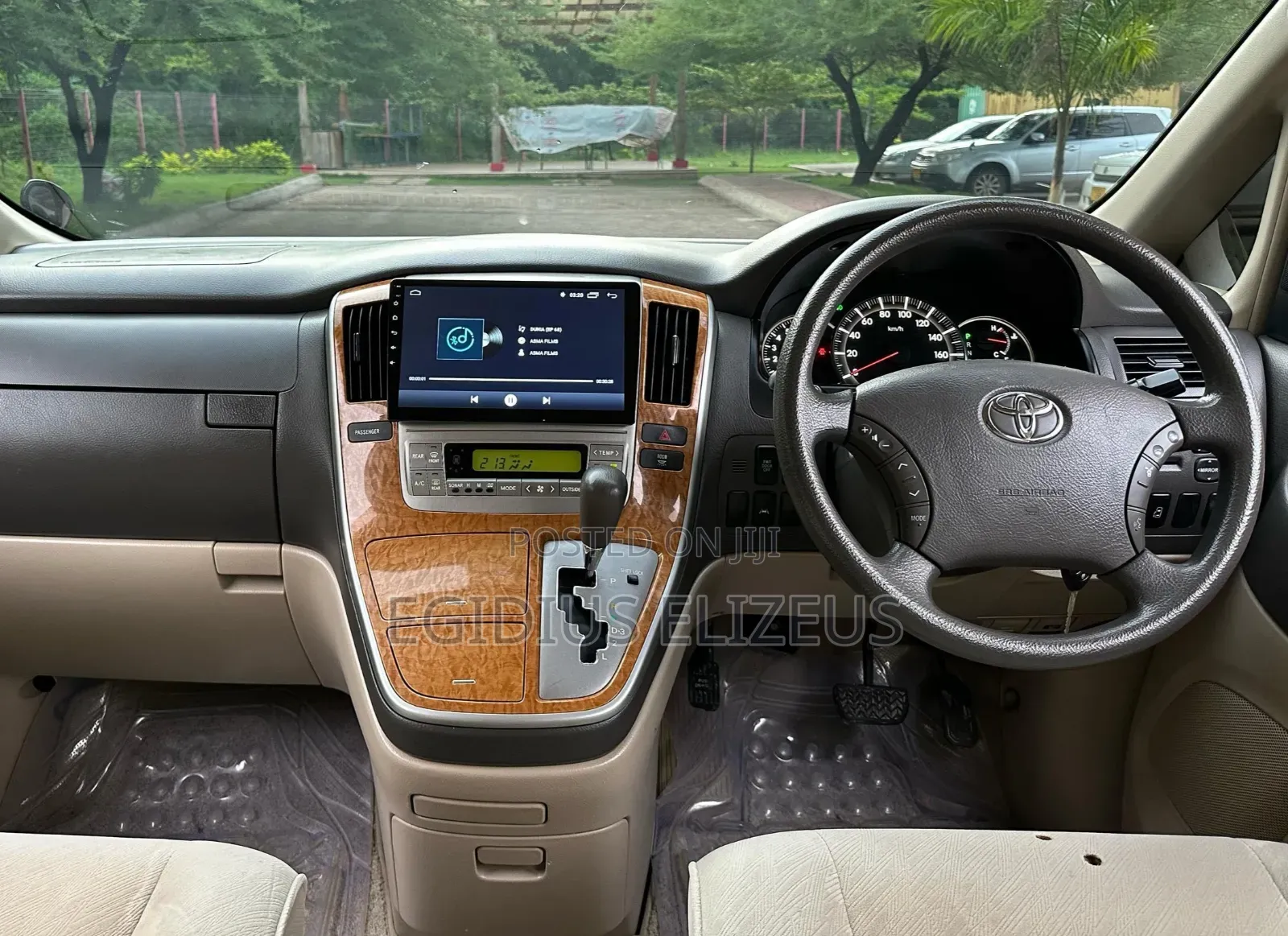 Toyota Alphard 2008 Black