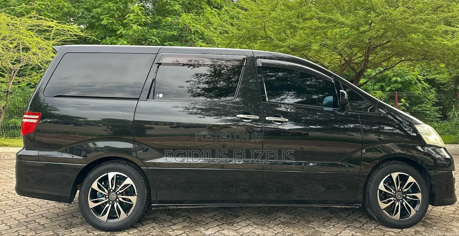 Toyota Alphard 2008 Black