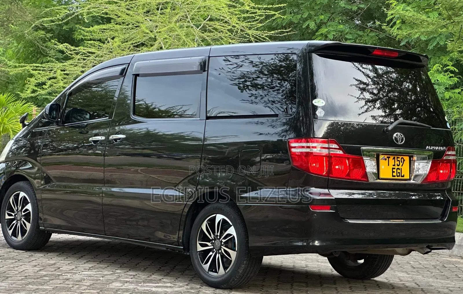 Toyota Alphard 2008 Black