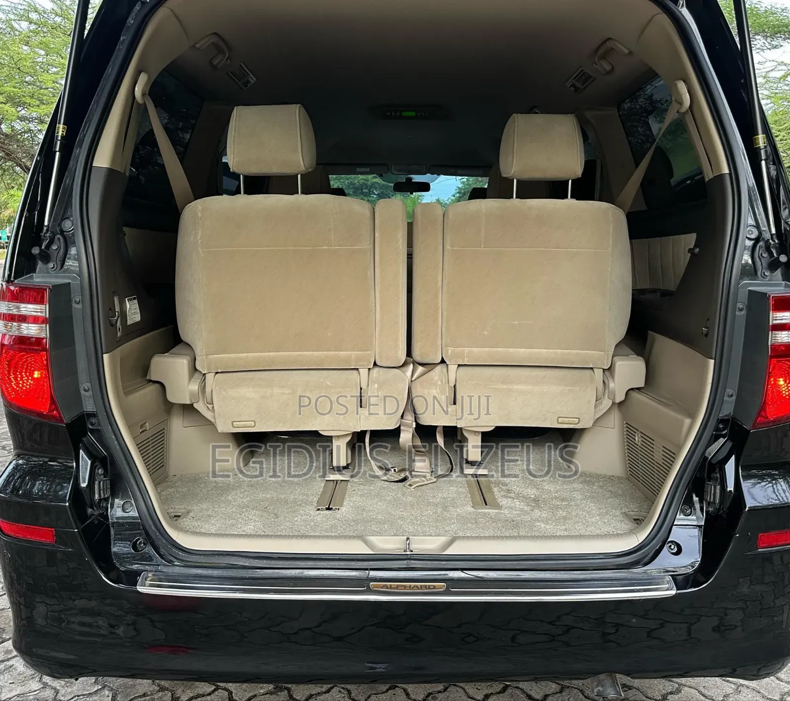 Toyota Alphard 2008 Black