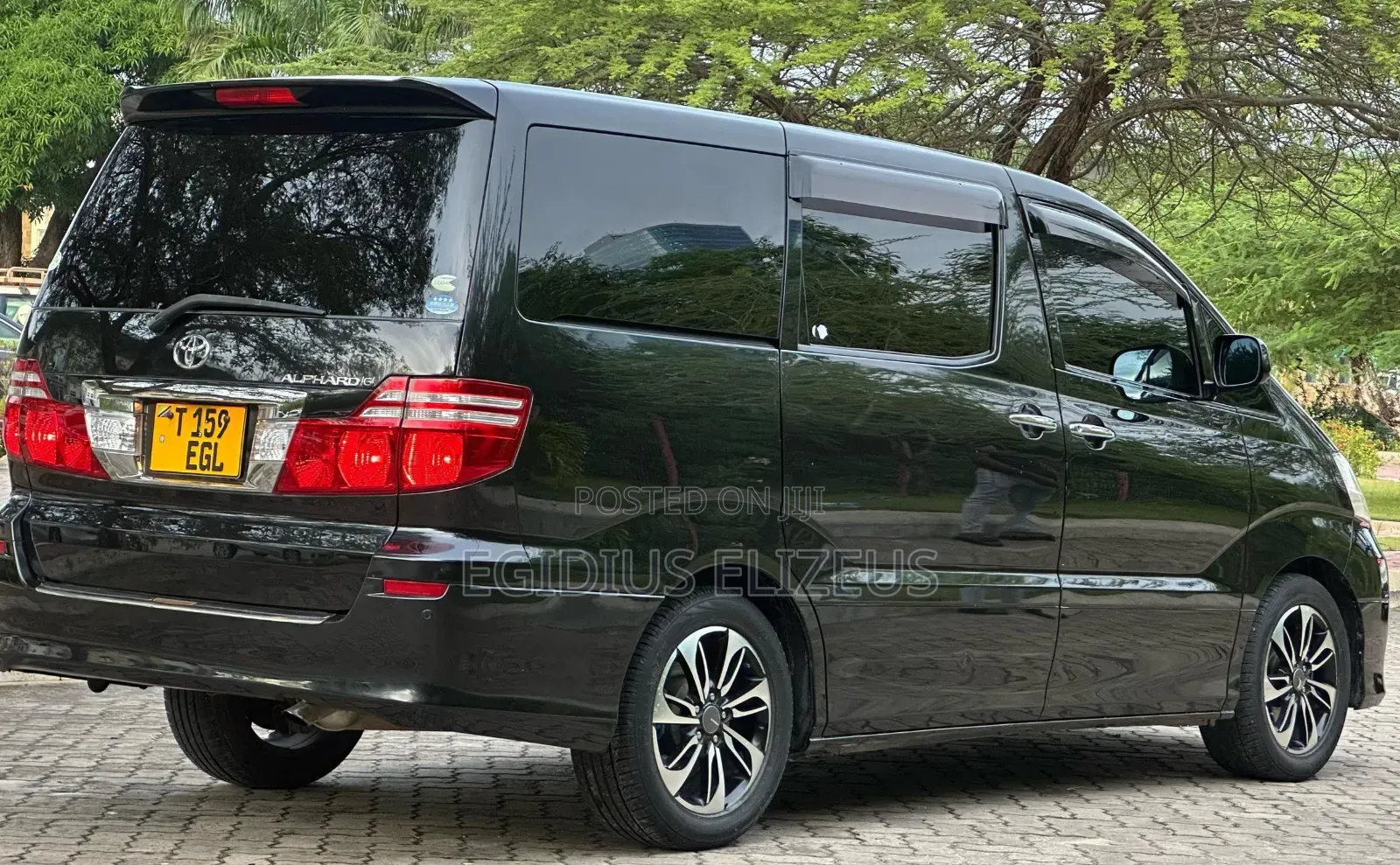 Toyota Alphard 2008 Black