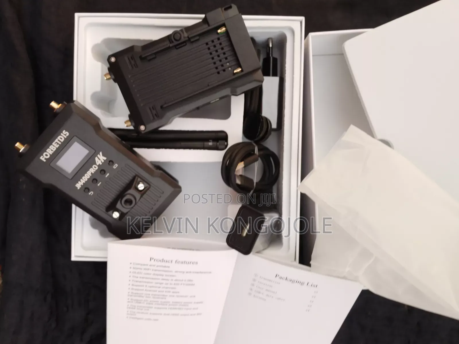 Wireless Hdmi Transmitter Meters 400'range. Input Sdi Hdmi