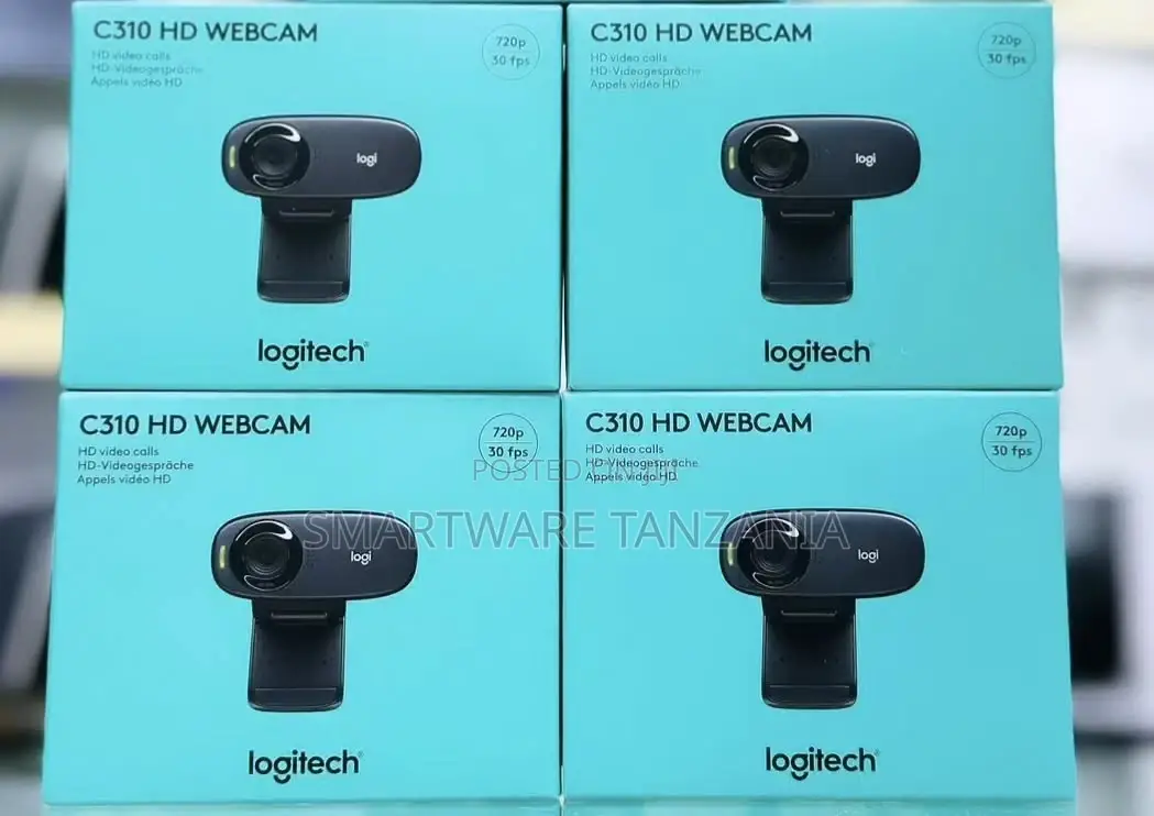 Logitech C310 Hd Webcam, Hd 720p/30fps, Widescreen Hd Video