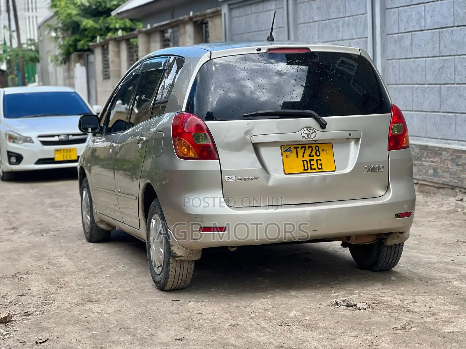 Toyota Corolla Spacio 2004 Gold