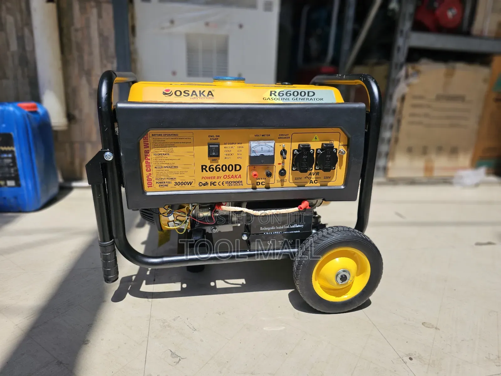 Osaka Generator R6600d Imara 3kw
