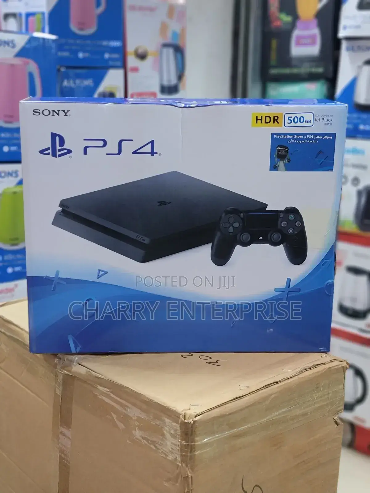 Sony *Ps4 Game Slim* Brand New Pad 1 Usbhdmi 500gb