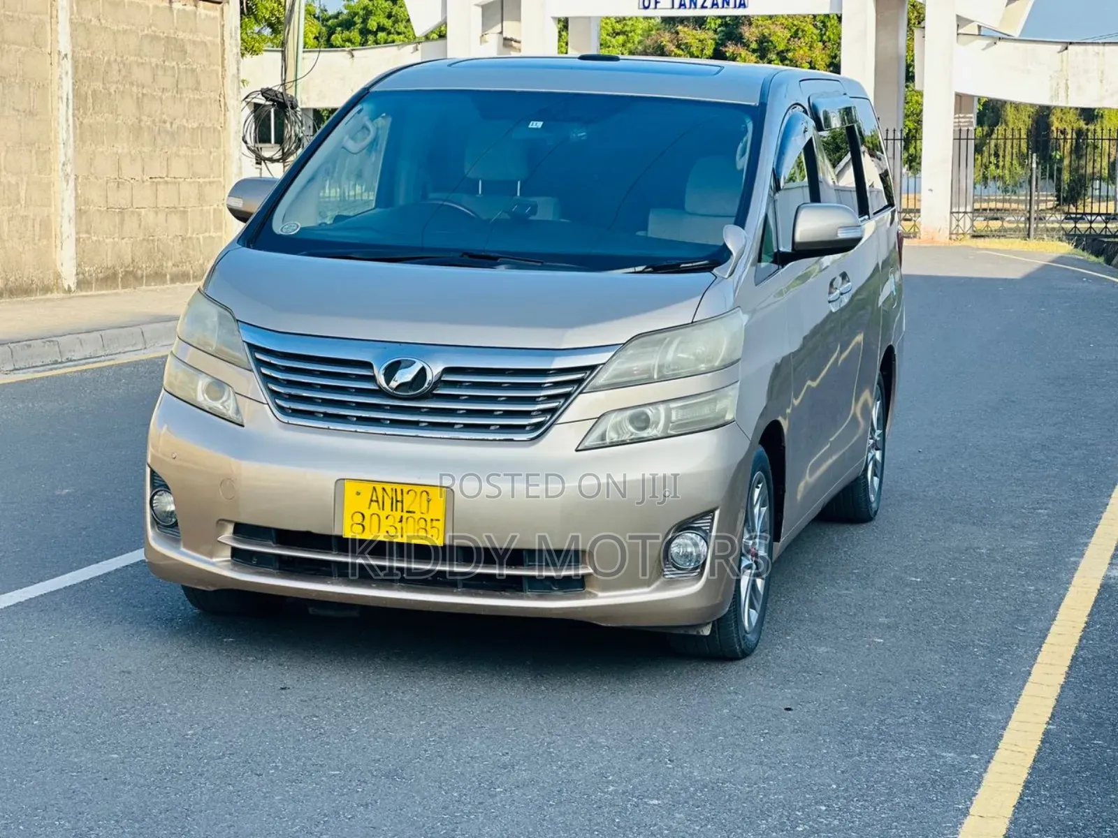 Toyota Alphard 2010 Gold