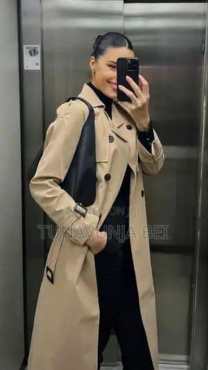 Double Breast Trench Coat