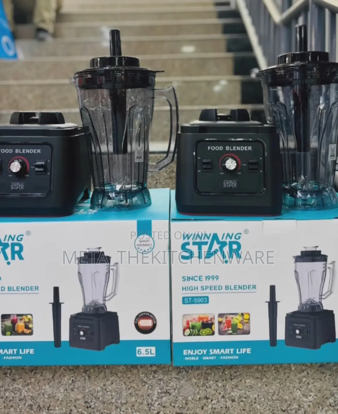 Winning Star Commercial Blender 6.5l