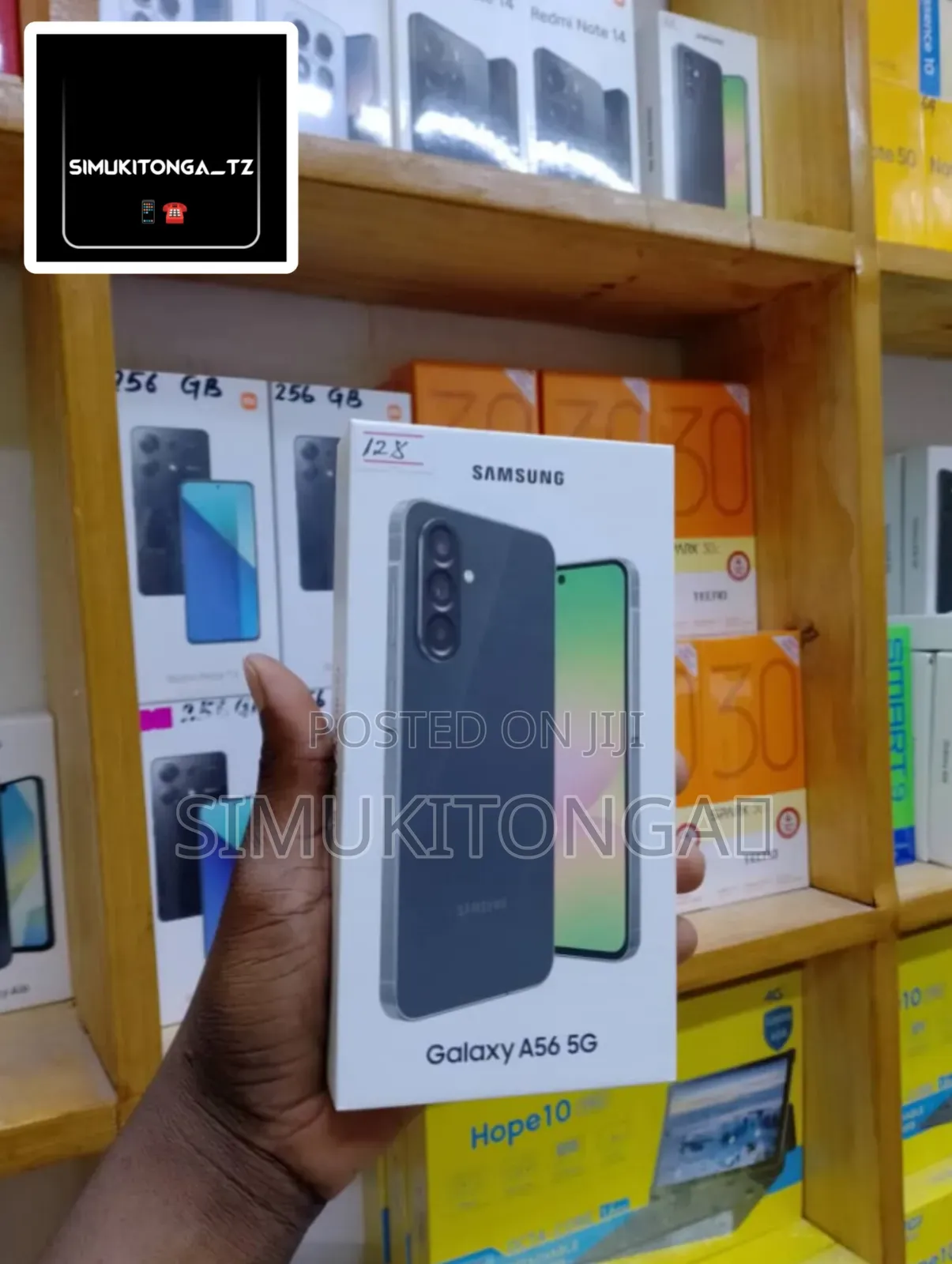 New Samsung Galaxy A56 128 GB Black
