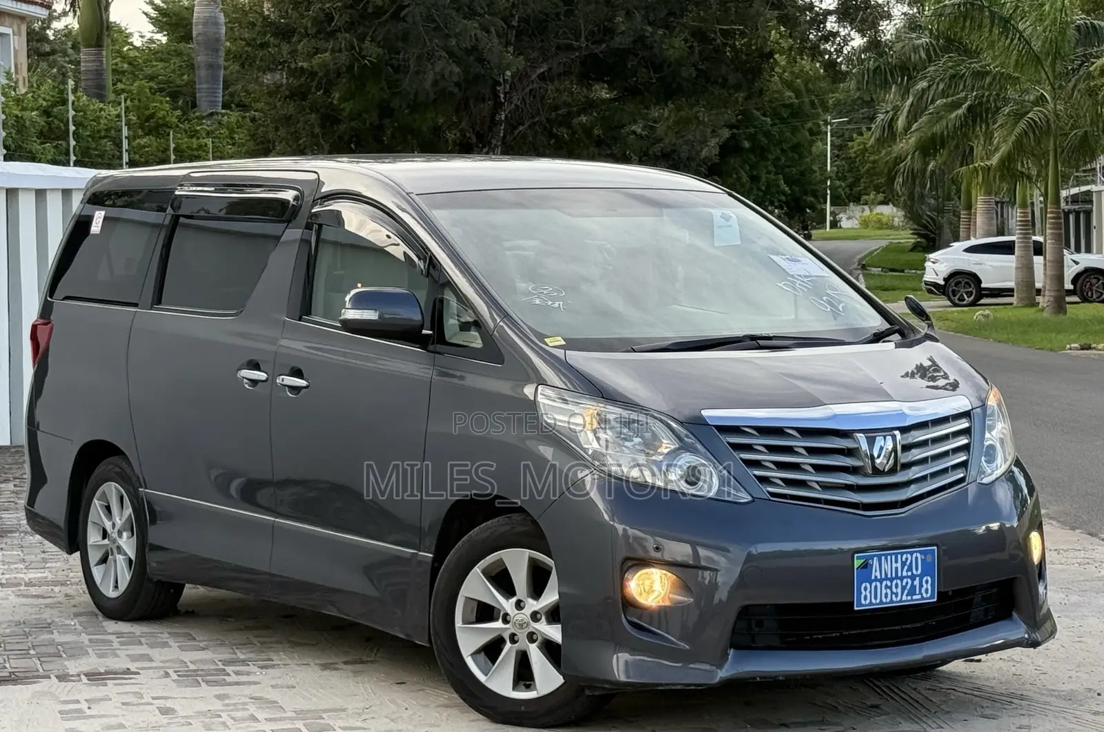 Toyota Vellfire 2010 Gray