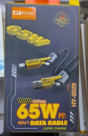 Hy Hoyan 65w 4in1 Data Cable
