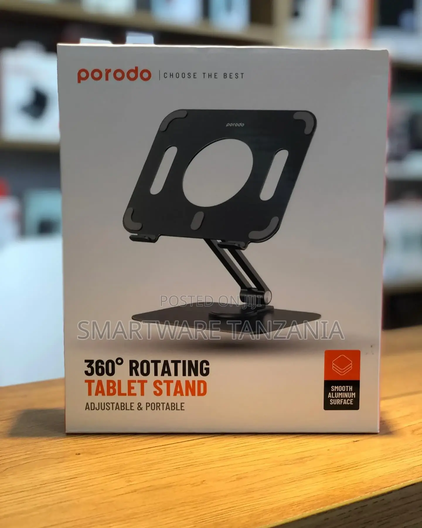 360 Rotate Adjustable Folding Office Desk Phone Tablet Stand
