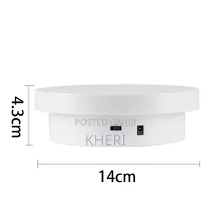 360 Degree Motorized Rotating Turntable Display Stand