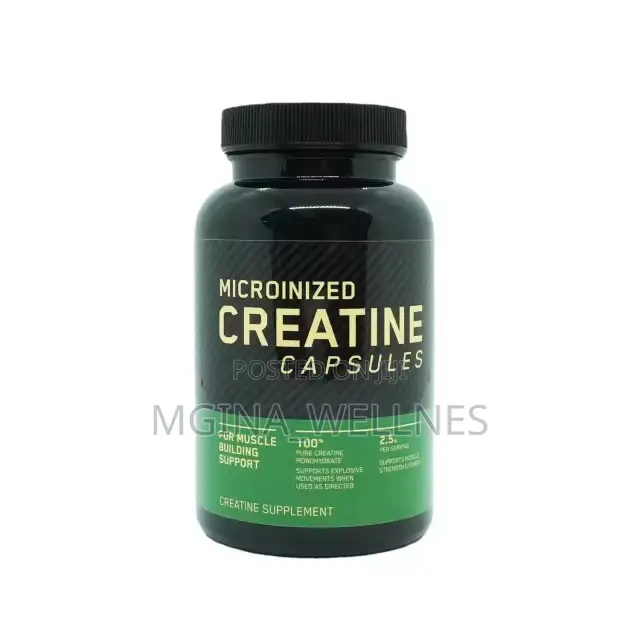 Micronized Creatine Caps for Weight Gain Muscle Building