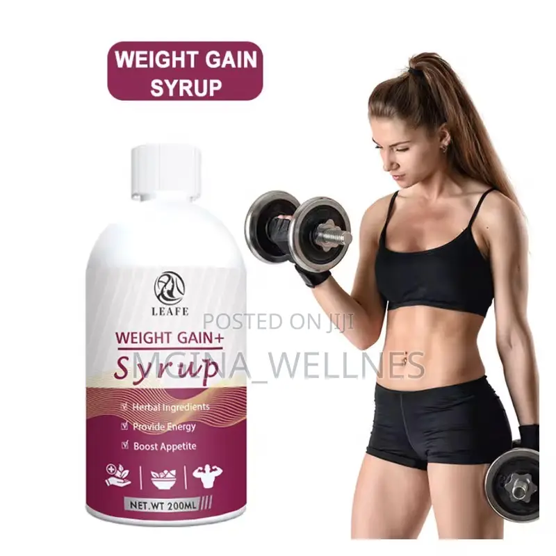 Leafe Weight Gain Syrup for Muscles Gain