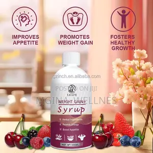 Leafe Weight Gain Syrup for Muscles Gain