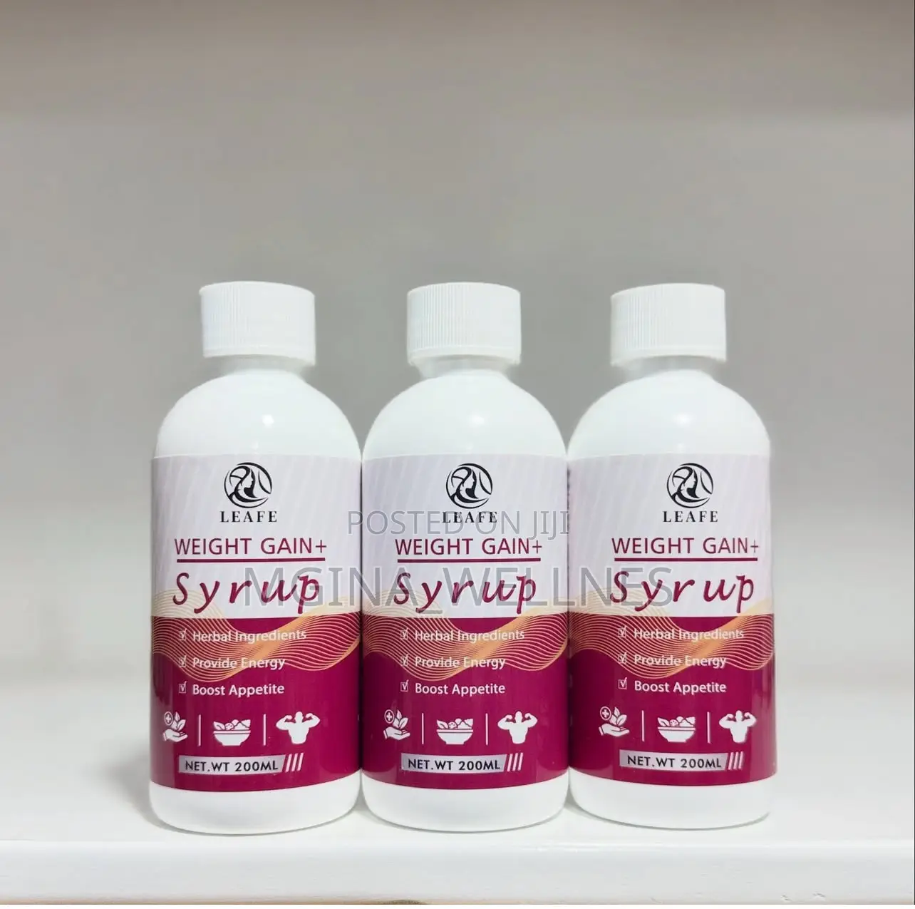 Leafe Weight Gain Syrup for Muscles Gain