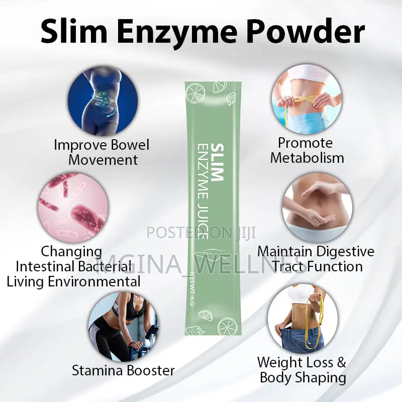 Slim Enzyme Juice Powder | Supplement for Bowel Movement,L