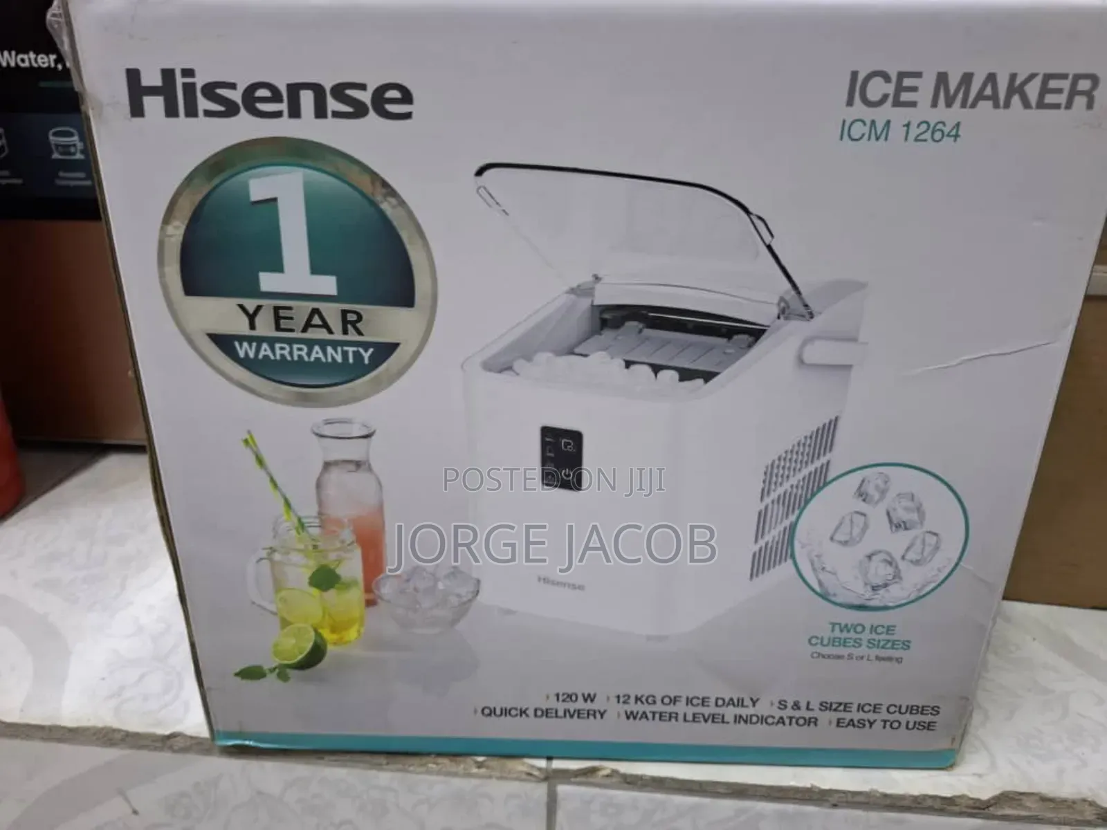 Hisense Ice Maker (Model Icm 1264)