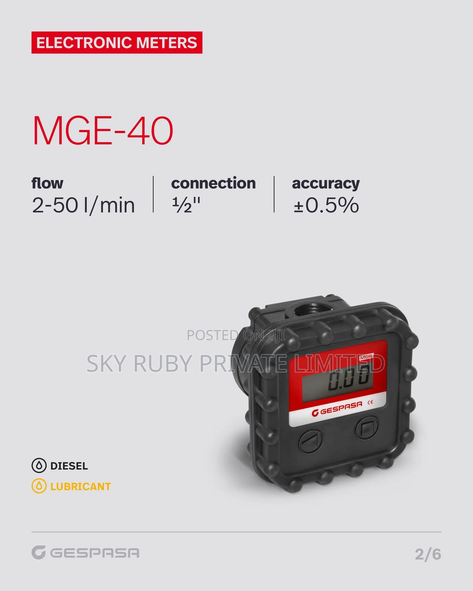 Diesel Flow Meter