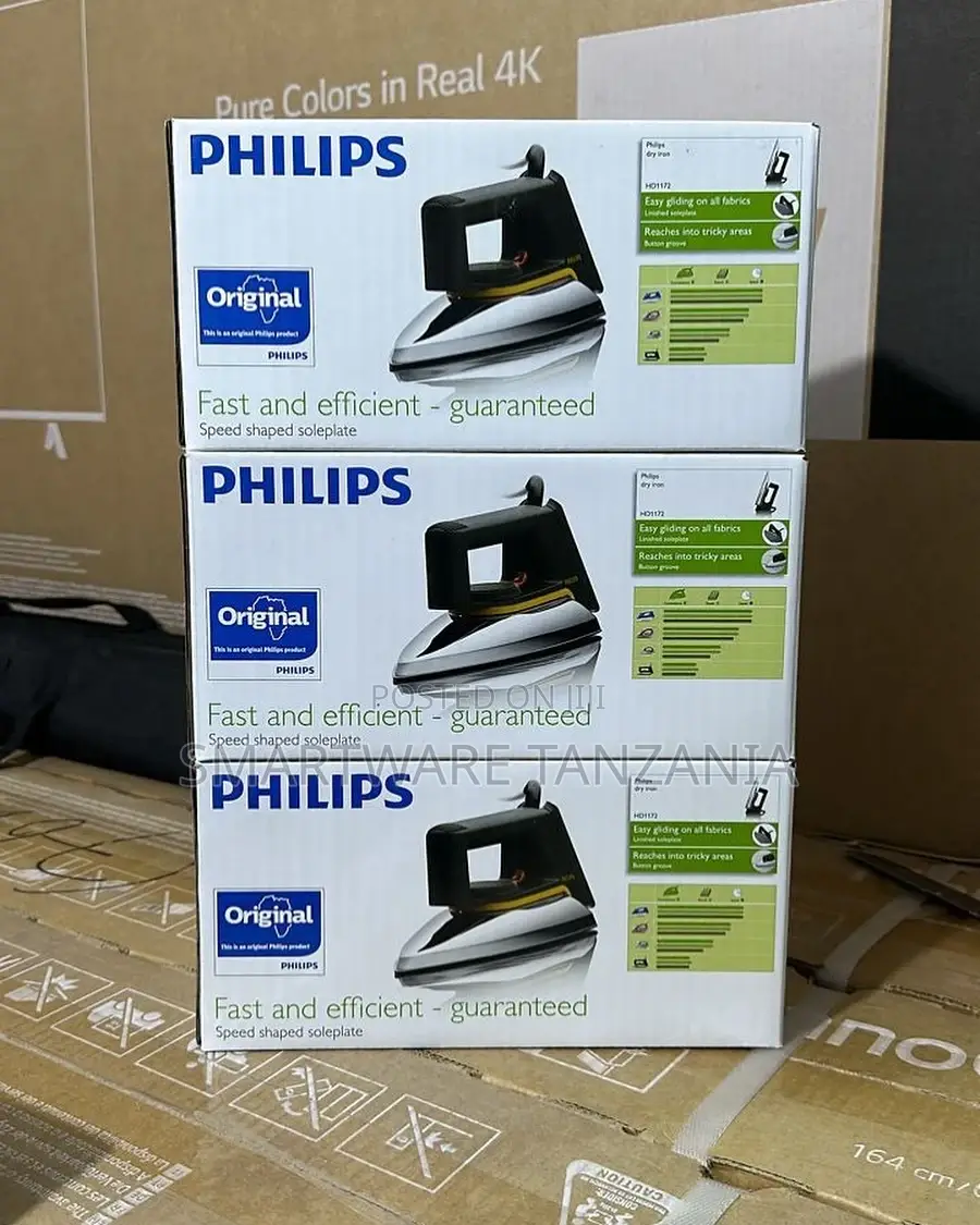 Philips 1000 W Non Stick Soleplate Dry Iron Coated Soleplate