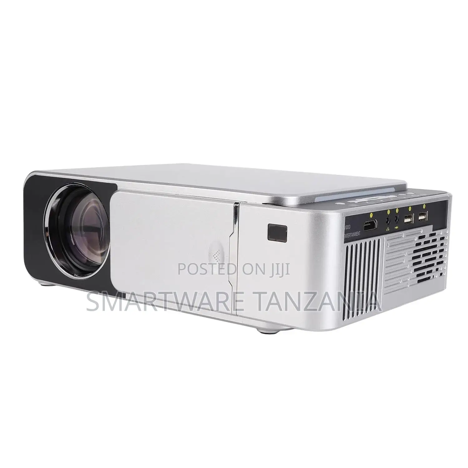 Hd Projector Angle Correction Wifi Projector 1080p Hd Silver