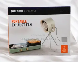 Porodo Portable Smoke Exhaust With Filter, Washable Filters