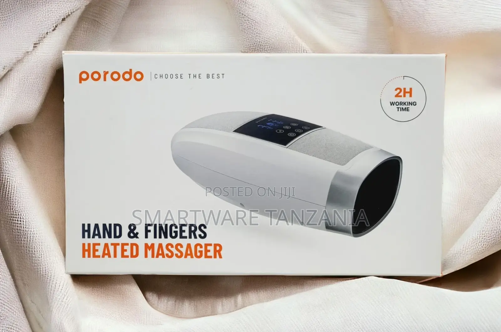 Porodo Hand Massaging Cushion Heat Air-wave Pulses