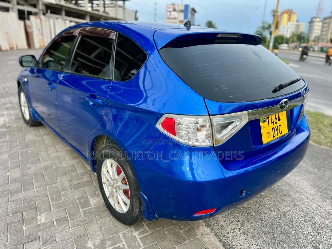 Subaru Impreza 2008 Blue