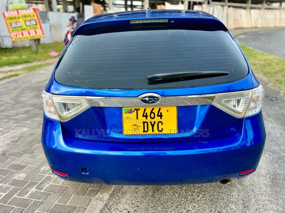 Subaru Impreza 2008 Blue